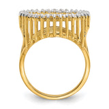 13 mm 14k Yellow Gold coin bezel ring for Austria €4 Philharmonic — alternate view