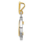 13 mm 14k Multi-Tone Gold coin bezel for Austria €4 Philharmonic — alternate view