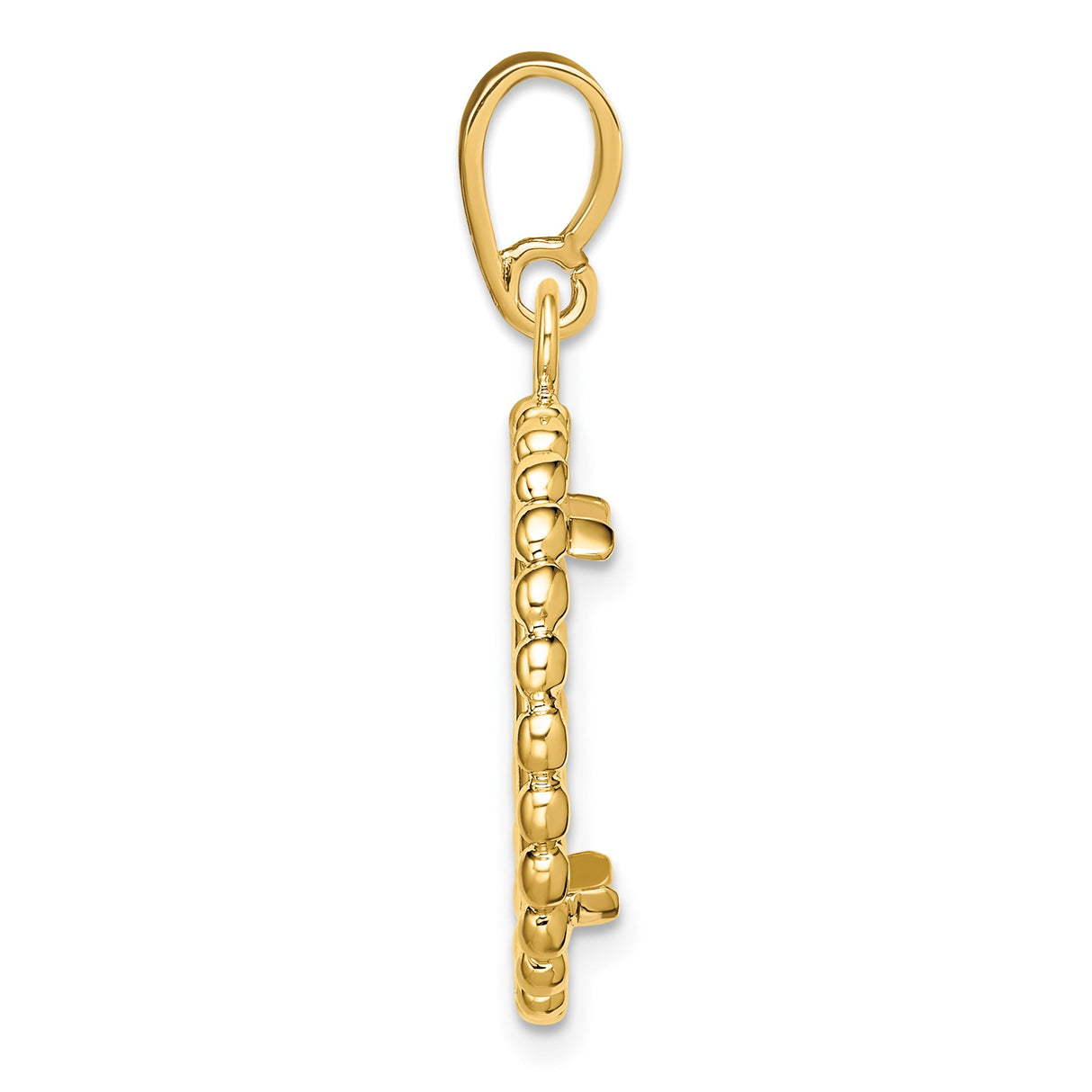 14k Yellow Gold coin bezel for Australian $15 Koala — alternate view