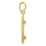 14k Yellow Gold coin bezel for Australian $15 Koala — alternate view