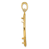 14k Yellow Gold coin bezel for Australian $100 Nugget — alternate view