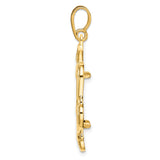 14k Yellow Gold coin bezel for Australian $15 Koala — alternate view