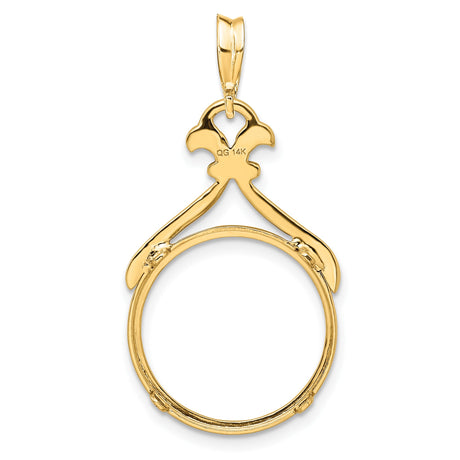 14k Yellow Gold coin bezel for Australian $15 Koala — additional image