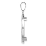 14k White Gold coin bezel for US $25 American Eagle Platinum — alternate view