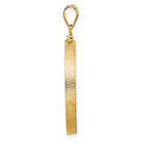 14k Yellow Gold coin bezel for Isle of Man 1/2 Crown Cat — alternate view