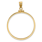 14k Yellow Gold coin bezel for Australian $100 Nugget — additional image