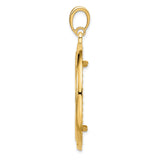 14k Yellow Gold coin bezel for Australian $100 Koala — alternate view