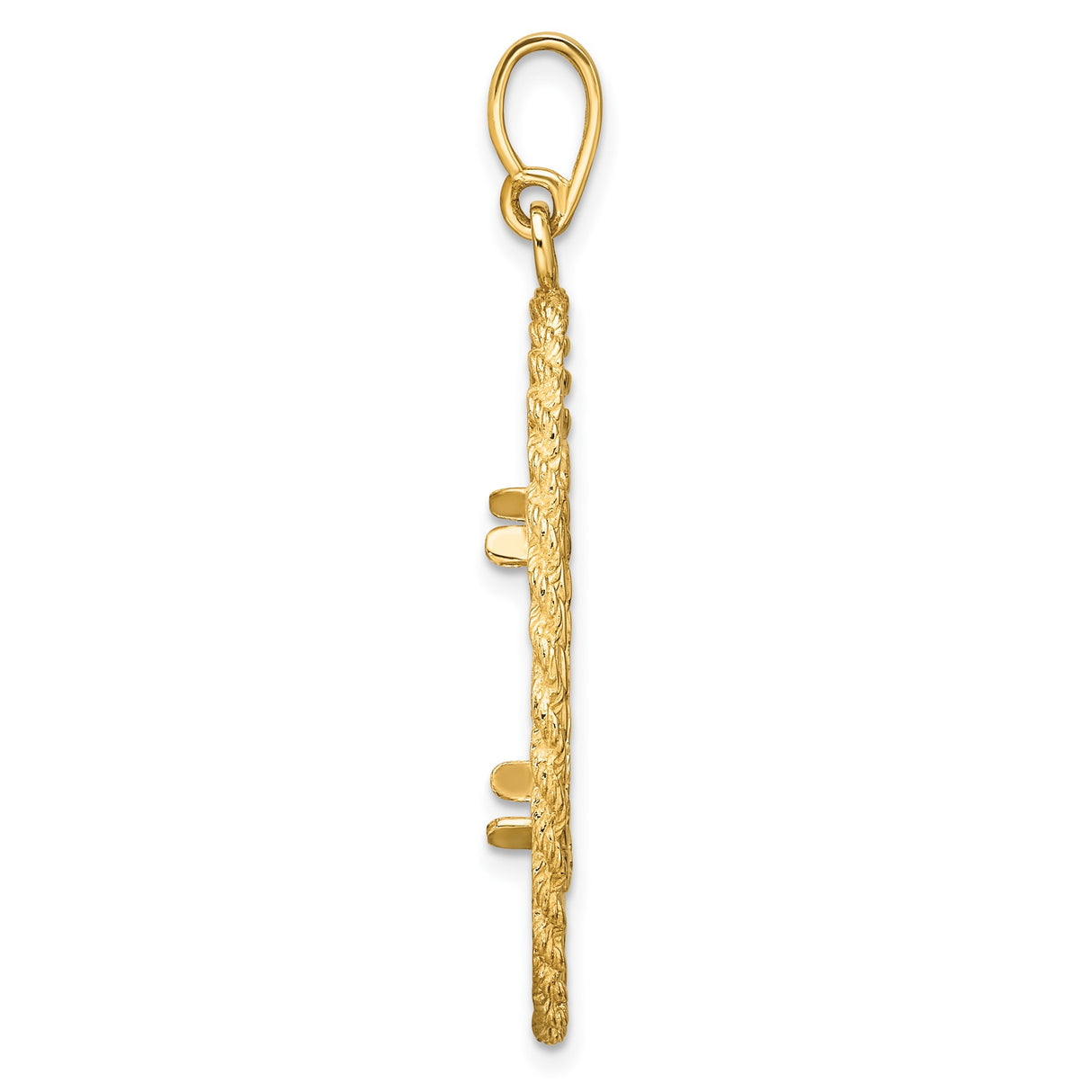 14k Yellow Gold coin bezel for Australian $15 Koala — alternate view
