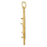 14k Yellow Gold coin bezel for US $25 American Eagle Platinum — alternate view