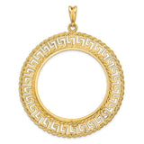 14k coin bezel for Austria 2,000 Schillings / €100 Philharmonic — additional image