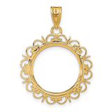 14k Yellow Gold coin bezel for Australian $15 Koala — additional image