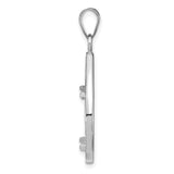 14k White Gold coin bezel for Australian $15 Koala — alternate view