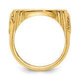 14k Yellow Gold coin bezel for Australian $15 Koala — alternate view