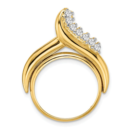 18 mm 14k Yellow Gold coin bezel for 18 mm Coin