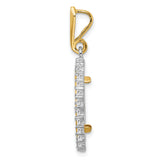 16 mm 14k Multi-Tone Gold coin bezel pendant for Canadian $5 Maple Leaf — alternate view