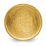 22 mm 14k Yellow Gold coin bezel ring for Chinese ¥100 Panda — additional image