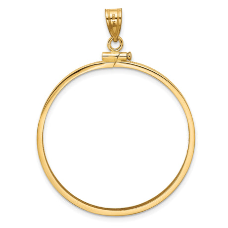 35 mm 14k Yellow Gold coin bezel for Mexican Libertad — additional image