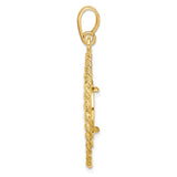 13 mm 14k Yellow Gold coin bezel for Mexican Libertad — alternate view