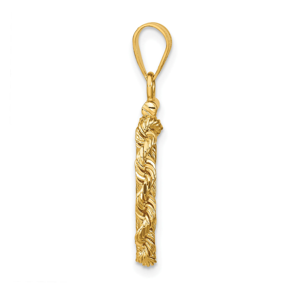 13 mm 14k Yellow Gold coin bezel for Mexican Libertad — alternate view