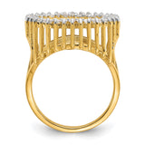 13 mm 14k Yellow Gold coin bezel ring for Mexican Libertad — alternate view