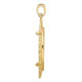 33 mm 14k Yellow Gold coin bezel for South African Krugerrand — alternate view