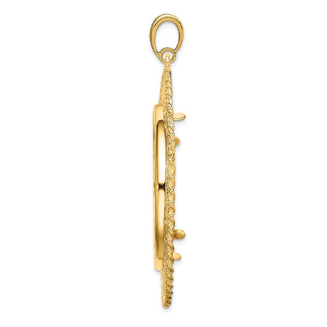 33 mm 14k Yellow Gold coin bezel for South African Krugerrand — alternate view