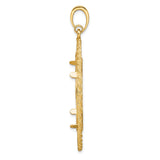 27 mm 14k Yellow Gold coin bezel for South African Krugerrand — alternate view