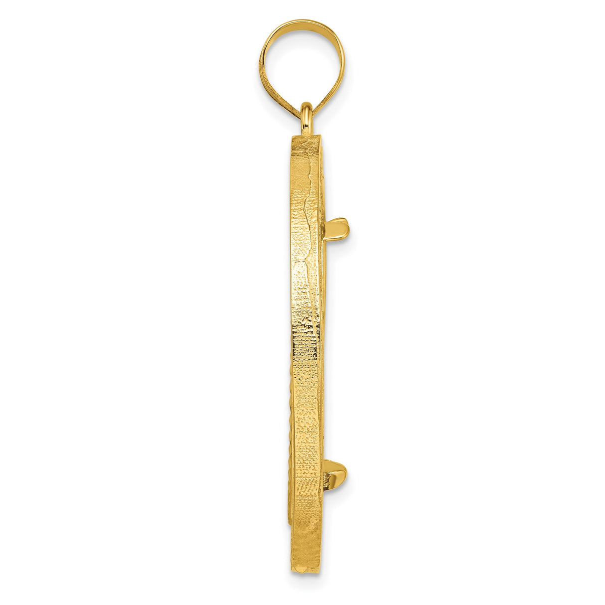 27 mm 14k Yellow Gold coin bezel for South African Krugerrand — alternate view
