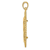27 mm 14k Yellow Gold coin bezel for South African Krugerrand — alternate view