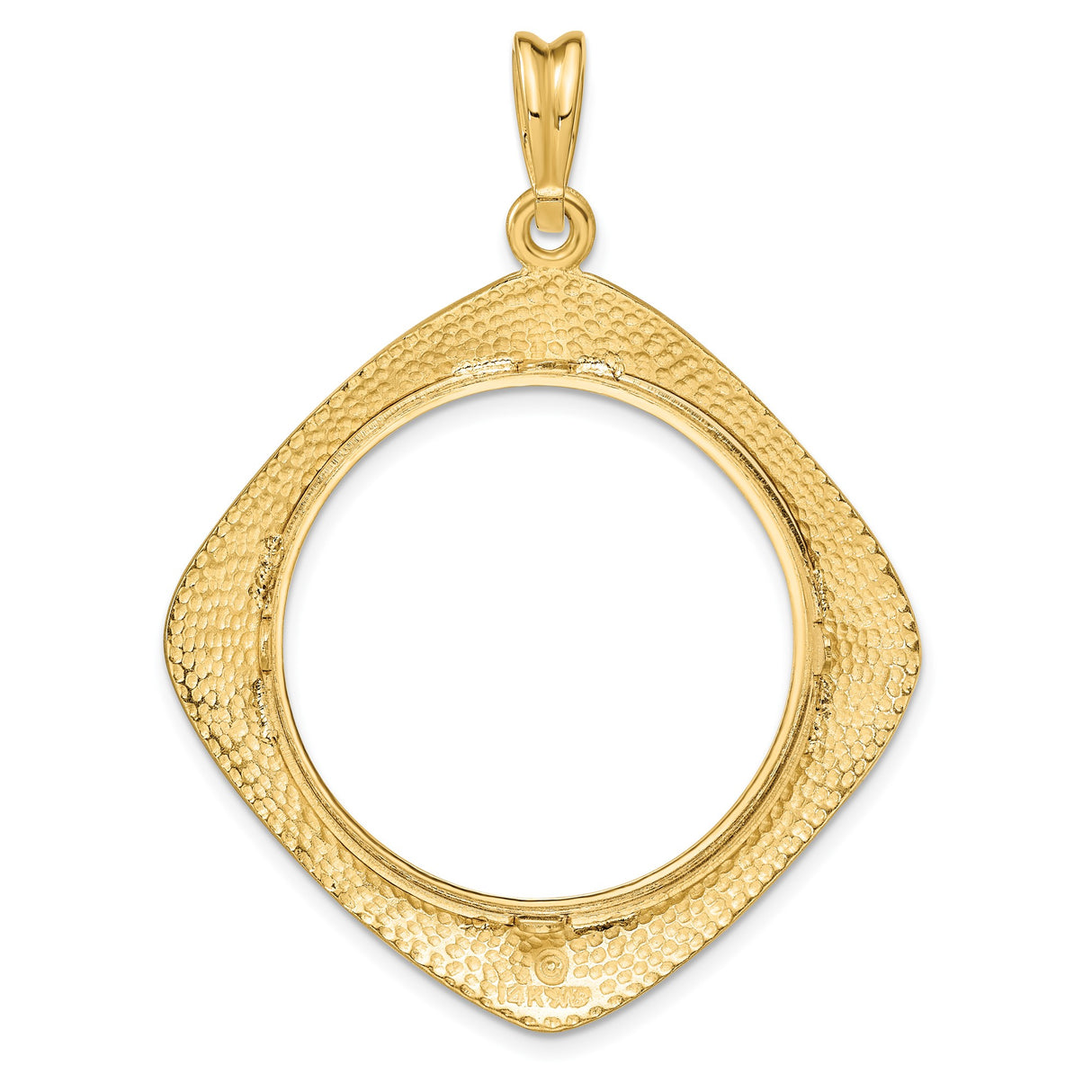 27 mm 14k Yellow Gold coin bezel for South African Krugerrand — additional image