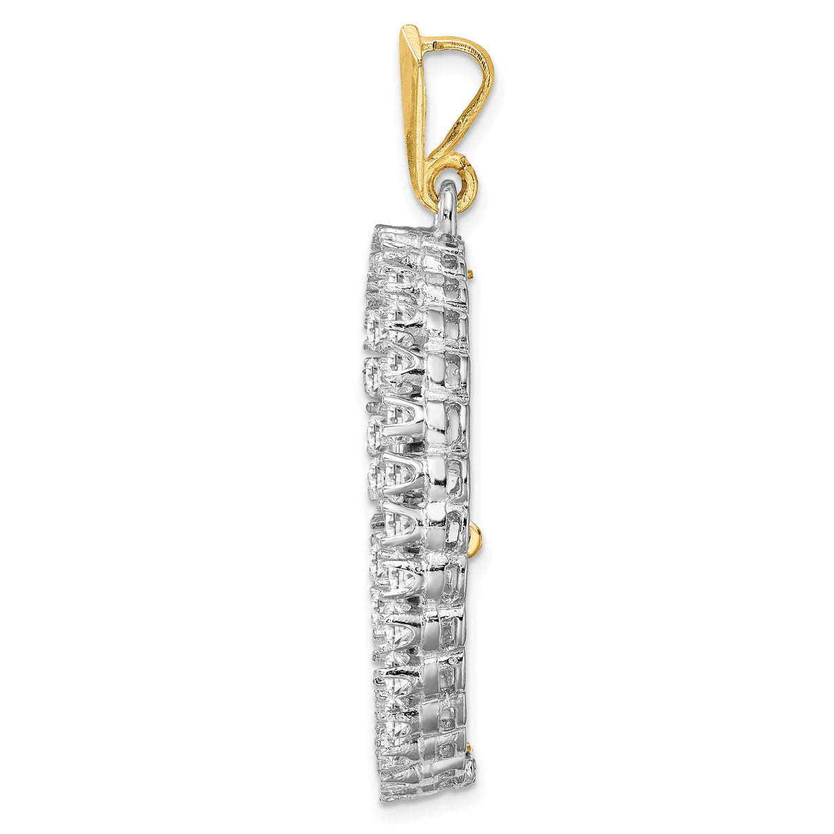 27 mm 14k Multi-Tone Gold coin bezel for South African Krugerrand — alternate view