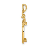 17 mm 14k Yellow Gold coin bezel for UK £10 Britannia — alternate view