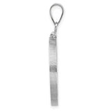 22 mm 14k White Gold coin bezel for UK £1 Sovereign — alternate view