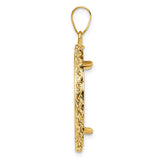 23 mm 14k Yellow Gold coin bezel pendant for US $5 Classic Head Half Eagle — alternate view