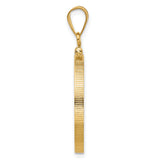 23 mm 14k Yellow Gold coin bezel pendant for US $5 Classic Head Half Eagle — alternate view