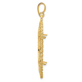22 mm 14k Yellow Gold coin bezel pendant for US $5 Indian Head Half Eagle — alternate view