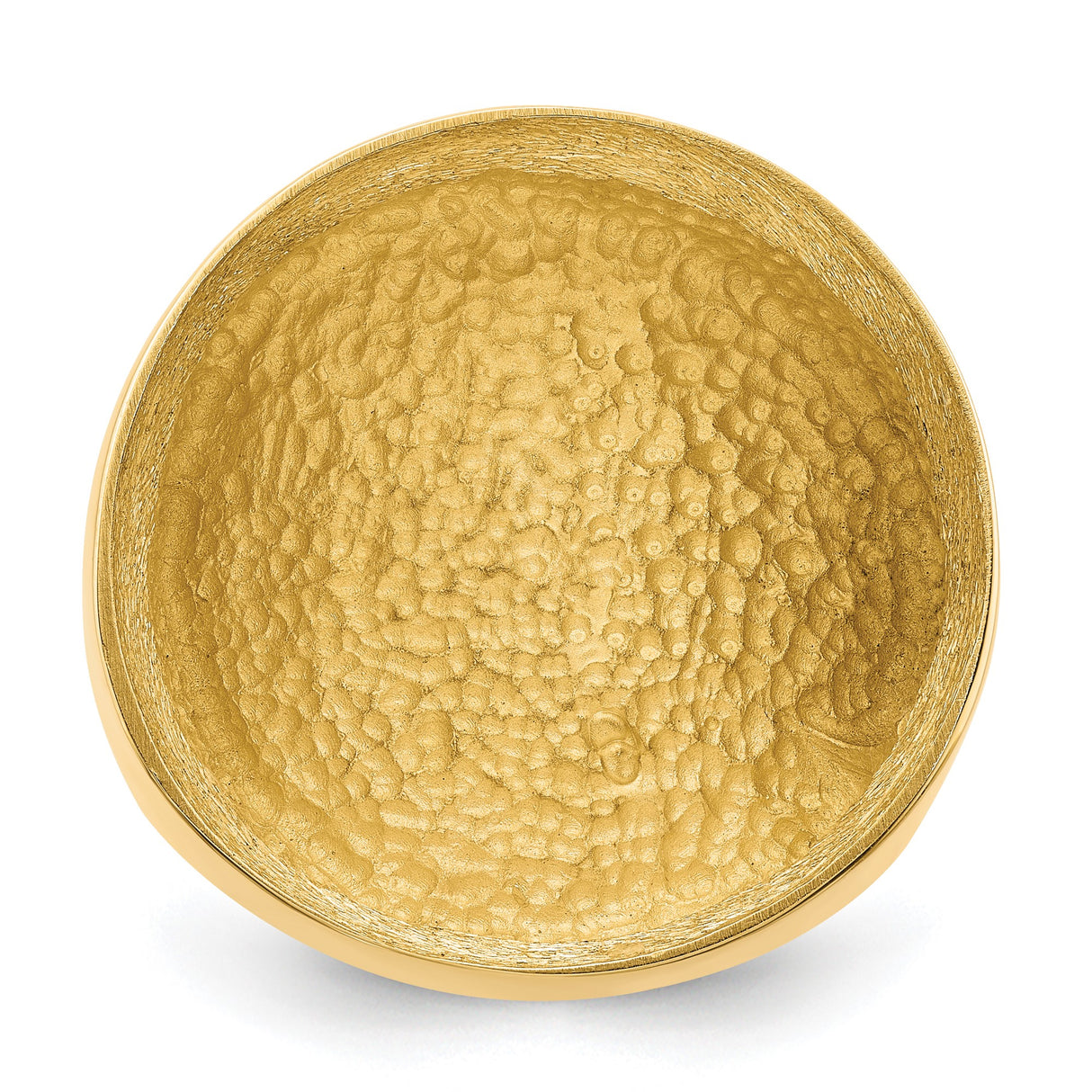 22 mm 14k Yellow Gold coin bezel ring for US $5 Indian Head Half Eagle — additional image