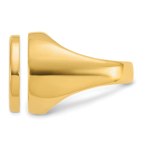 18 mm 14k Yellow Gold coin bezel ring for US $2.50 Indian Head Quarter Eagle — additional image