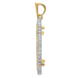 34 mm 14k Multi-Tone Gold coin bezel pendant for US $20 Liberty Head Double Eagle — alternate view