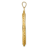 34 mm 14k Yellow Gold coin bezel pendant for US $20 Liberty Head Double Eagle — alternate view