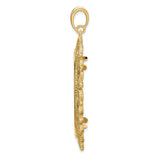 34 mm 14k Yellow Gold coin bezel pendant for US $20 Liberty Head Double Eagle — alternate view