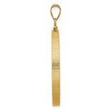 34 mm 14k Yellow Gold coin bezel pendant for US $20 Liberty Head Double Eagle — alternate view