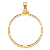 34 mm 14k Yellow Gold coin bezel pendant for US $20 Liberty Head Double Eagle — additional image