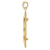 34 mm 14k Yellow Gold coin bezel pendant for US $20 Liberty Head Double Eagle — alternate view
