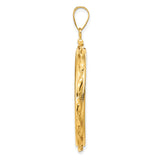 34 mm 14k Yellow Gold coin bezel pendant for US $20 Liberty Head Double Eagle — alternate view