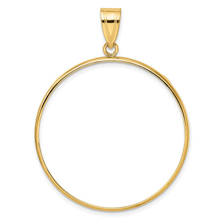 34 mm 10k Yellow Gold coin bezel pendant for US $20 Saint Gaudens Double Eagle