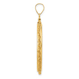 34 mm 14k Yellow Gold coin bezel pendant for US $20 Saint Gaudens Double Eagle — alternate view