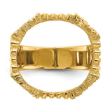 18 mm 14k Yellow Gold coin bezel ring for US 10¢ Dime - Mercury — additional image